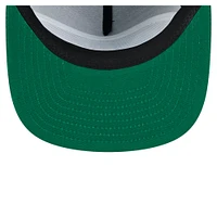 Men's New Era Kelly Green Boston Celtics Team Text Golfer Snapback Hat