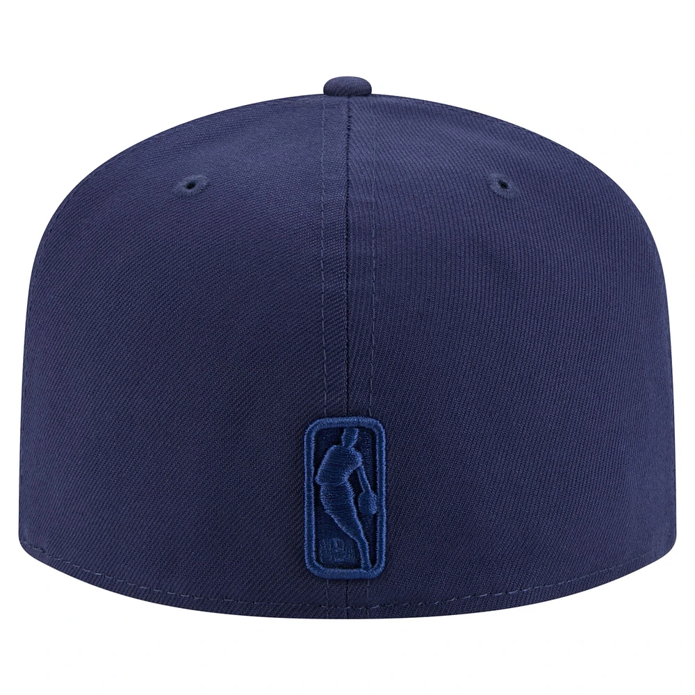 Casquette ajustée Boston Celtics Colorpack A-Frame 59FIFTY pour homme New Era bleu marine