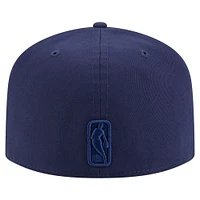 Casquette ajustée Boston Celtics Colorpack A-Frame 59FIFTY pour homme New Era bleu marine