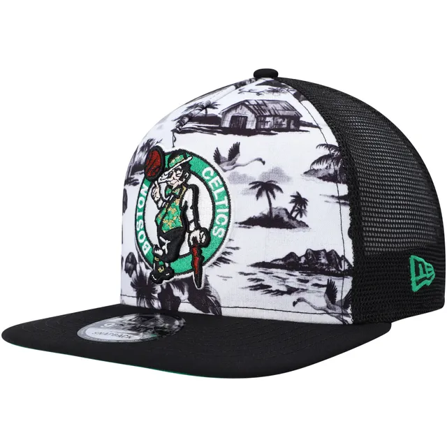 Lids Brooklyn Nets New Era Palm Trees 9FIFTY Trucker Snapback Hat