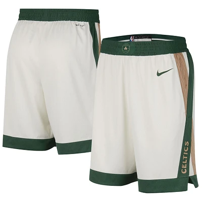 Short Nike crème Boston Celtics 2023/24 City Edition Swingman pour homme