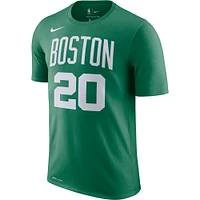 Men's Nike Gordon Hayward Green Boston Celtics Name & Number Performance T-Shirt