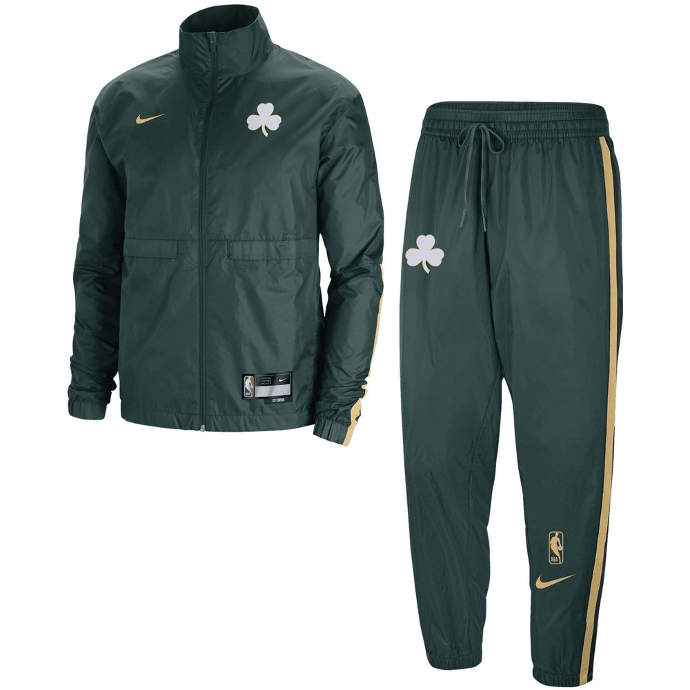 gold nike jogging suit