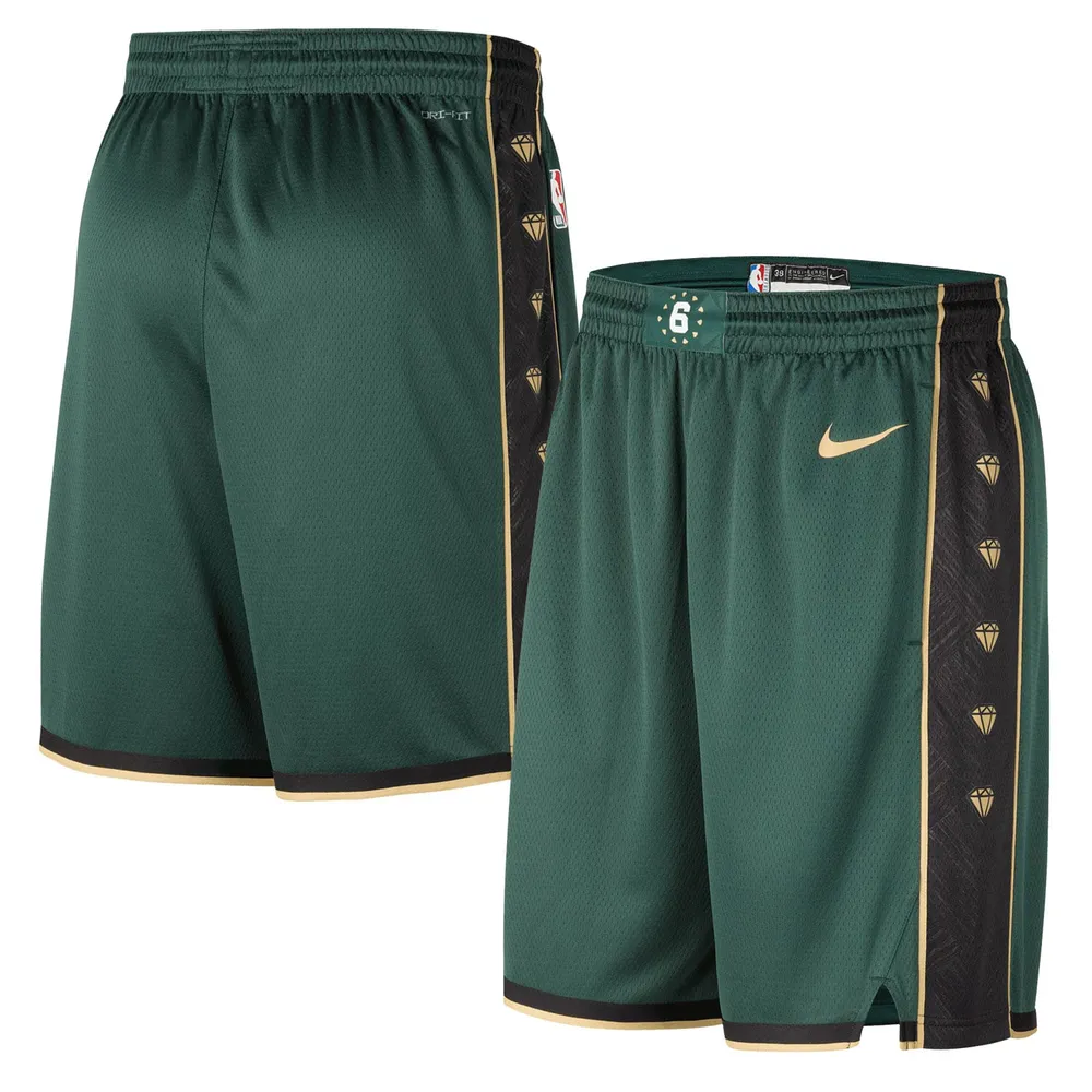 Milwaukee Bucks Nike City Edition Swingman Shorts 2022-23 - Mens