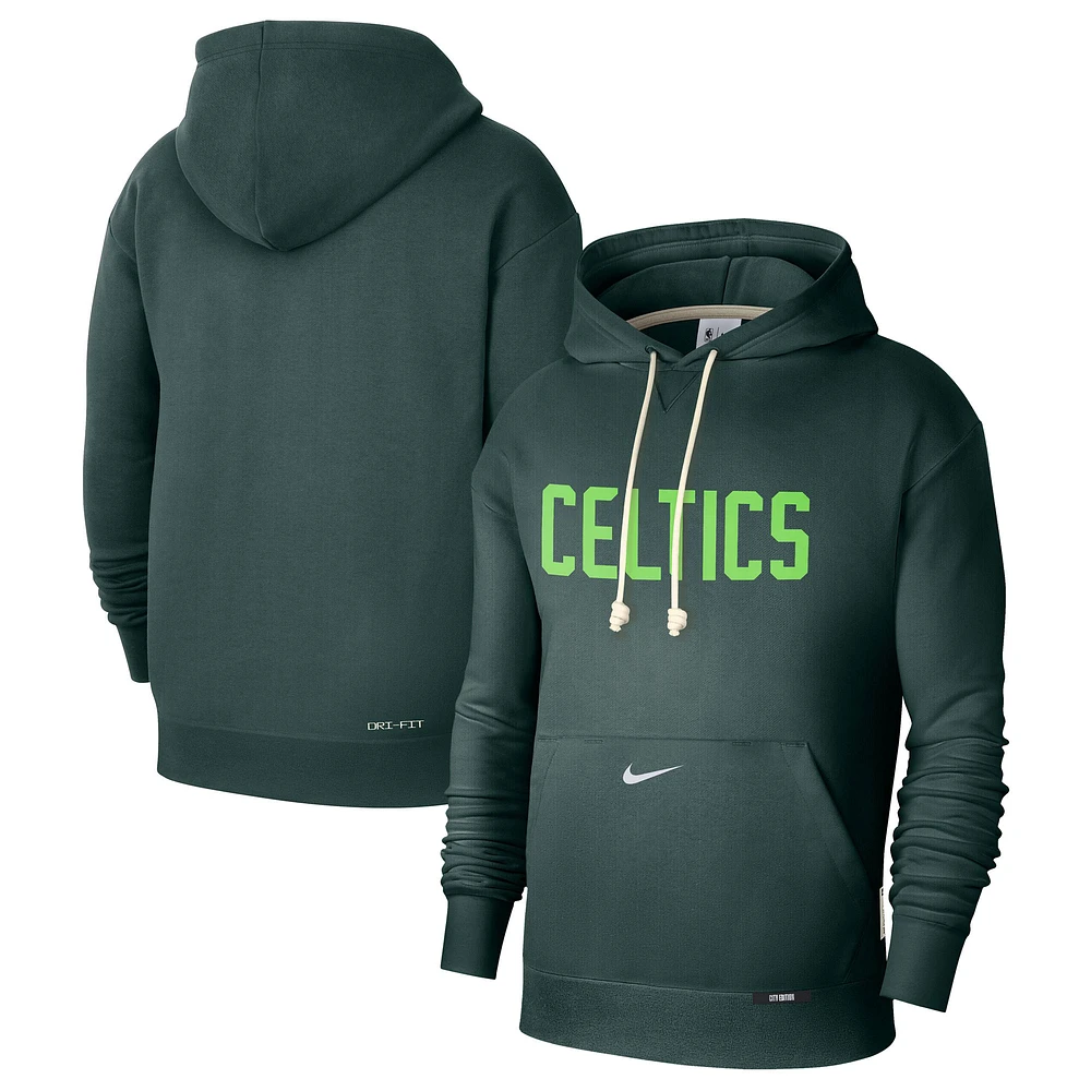 Sweat à capuche Nike vert Boston Celtics 2024/25 City Edition Courtside Standard Issue pour homme