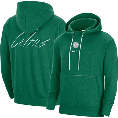 Women's Antigua Charcoal Boston Celtics Victory Pullover Hoodie Size: Large