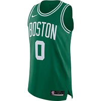 Maillot authentique Nike Jayson Tatum Kelly vert Boston Celtics pour homme - Édition Icon