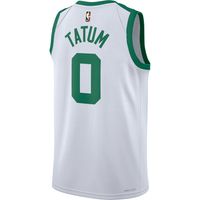 Men's Nike Jayson Tatum White Boston Celtics 2021/22 Swingman - Jersey Classic Edition