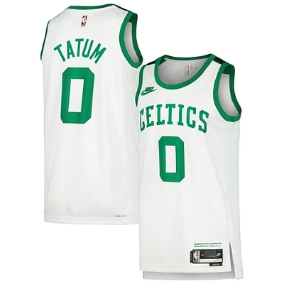 Maillot de joueur Nike Jayson Tatum blanc Boston Celtics Swingman pour homme - Édition classique