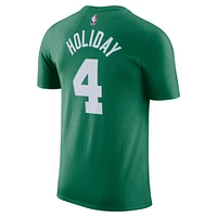 Men's Nike Jrue Holiday Kelly Green Boston Celtics Icon Edition Name & Number T-Shirt