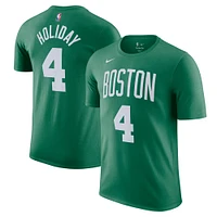 Men's Nike Jrue Holiday Kelly Green Boston Celtics Icon Edition Name & Number T-Shirt