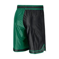 Short de performance pour homme Nike Kelly vert/noir Boston Celtics Courtside Versus Force Split DNA