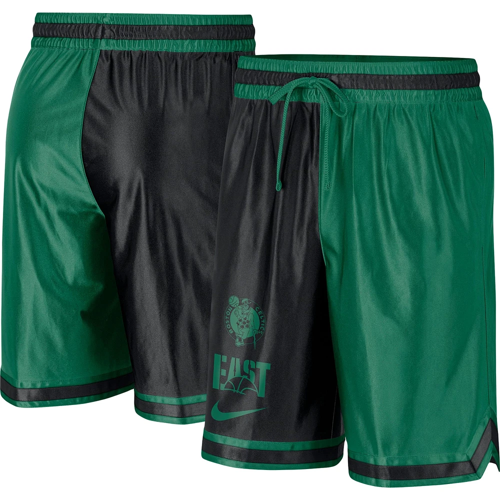 Short de performance pour homme Nike Kelly vert/noir Boston Celtics Courtside Versus Force Split DNA