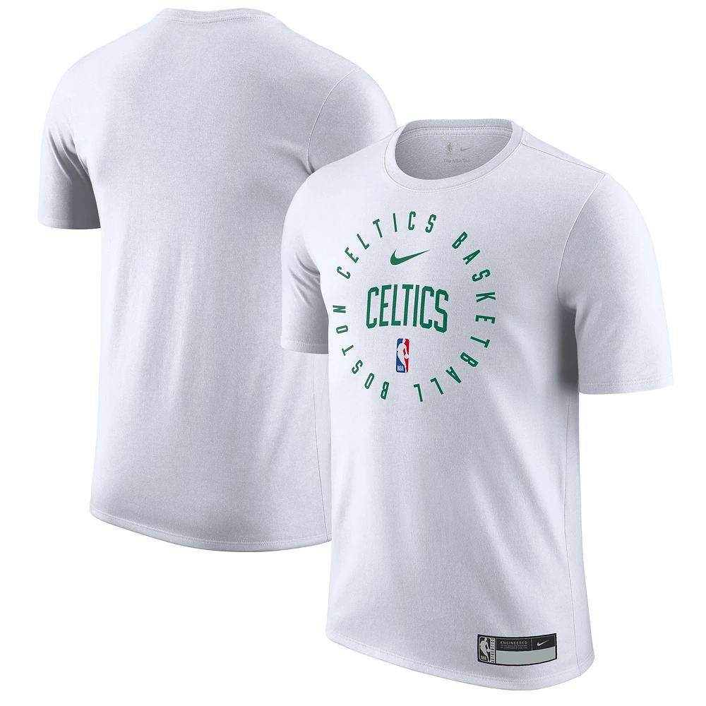 T-shirt d'entraînement sur le terrain Nike Boston Celtics 2024/25 Legend pour homme, blanc