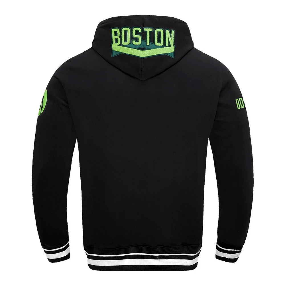 Men's Pro Standard Black Boston Celtics 2024/25 City Edition Pullover Hoodie