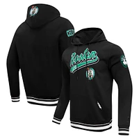 Sweat à capuche imprimé queue de script Boston Celtics Pro Standard pour homme noir