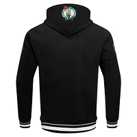 Sweat à capuche imprimé queue de script Boston Celtics Pro Standard pour homme noir
