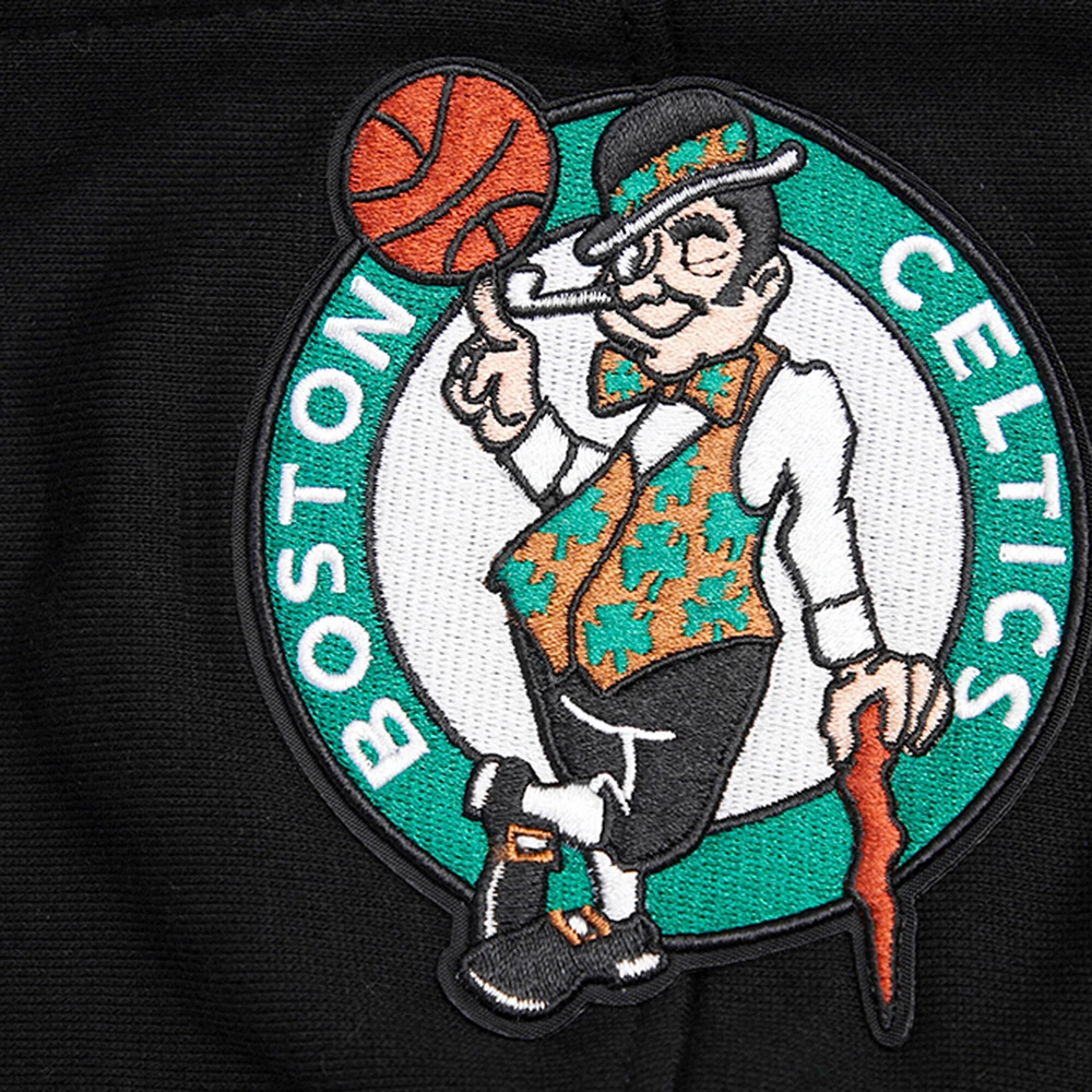 Sweat à capuche imprimé queue de script Boston Celtics Pro Standard pour homme noir