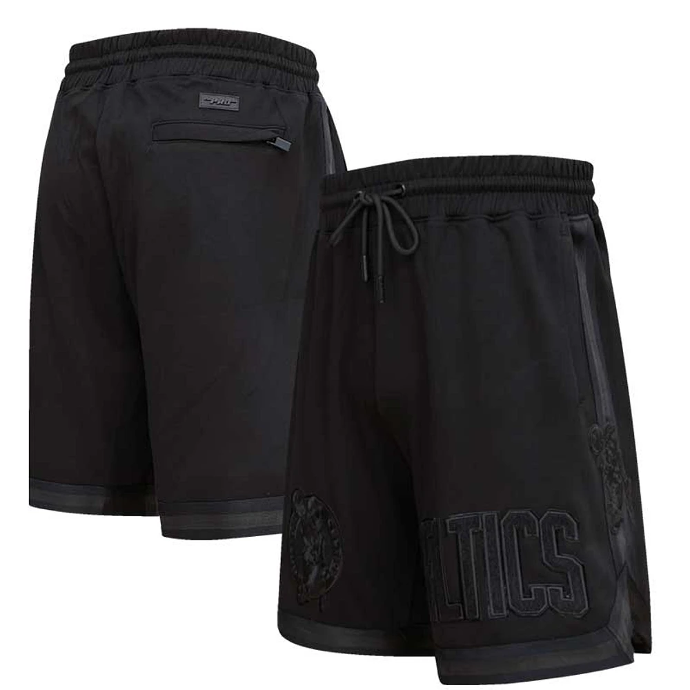 Men's Pro Standard Boston Celtics Triple Black - Shorts