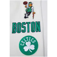 Pantalon de survêtement en molleton rétro classique Boston Celtics Pro Standard crème pour homme