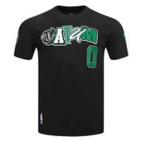 Men's Pro Standard Jayson Tatum Black Boston Celtics City Ransom T-Shirt
