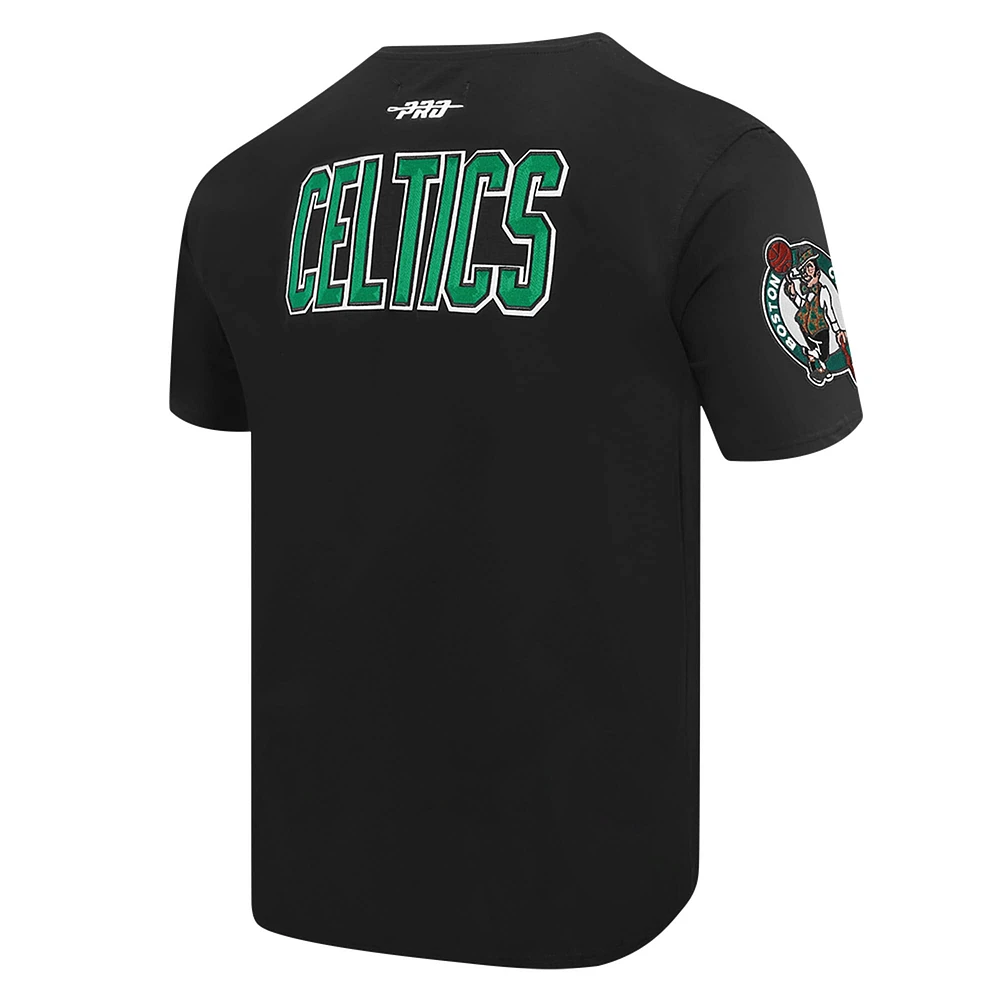 Men's Pro Standard Jayson Tatum Black Boston Celtics City Ransom T-Shirt
