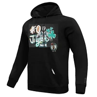 Men's Pro Standard Jayson Tatum Black Boston Celtics Player Yearbook Pullover Hoodie