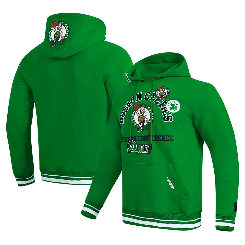 Sweat à capuche Pro Standard Kelly Green pour homme Boston Celtics Area Code