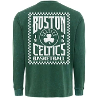 Men's Sportiqe Green Boston Celtics Bono Long Sleeve T-Shirt