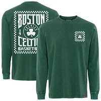 Men's Sportiqe Green Boston Celtics Bono Long Sleeve T-Shirt