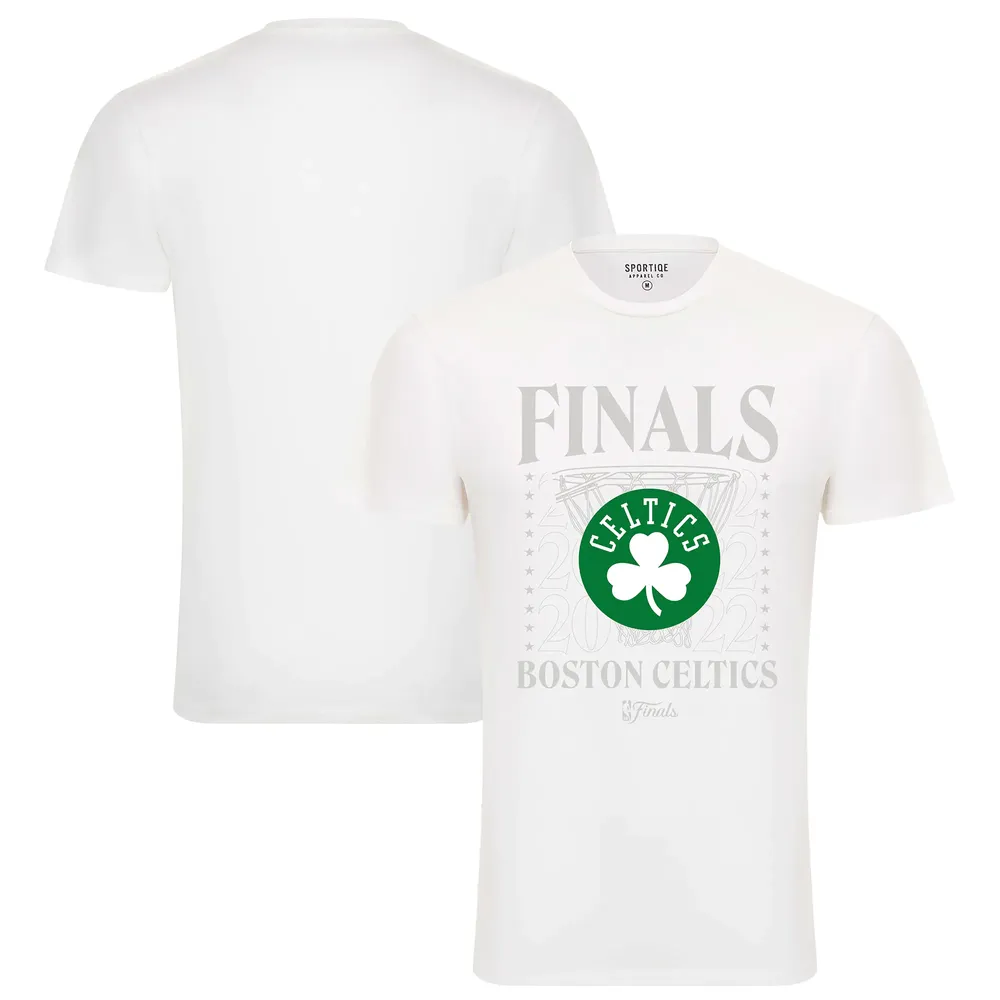 T-shirt Sportiqe Boston Celtics 2022 NBA Finals Stacked Hoop Bingham pour homme