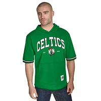 Sweat à capuche manches courtes Paul French Terry vert Kelly de Tommy Jeans pour homme Boston Celtics