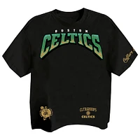 Men's Two Hype Black Boston Celtics Drip & Dime Collection Premium T-Shirt