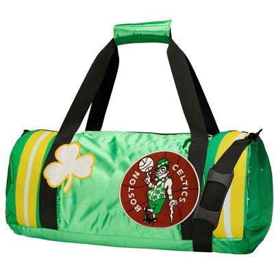 Mitchell & Ness Boston Celtics Satin Duffel Bag