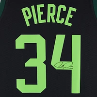 Maillot Swingman Nike City Edition 2024-25 noir dédicacé par Paul Pierce des Boston Celtics