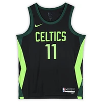 Payton Pritchard Boston Celtics Autographed Black Nike 2024-25 City Edition Swingman Jersey 