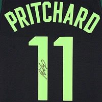 Payton Pritchard Boston Celtics Autographed Black Nike 2024-25 City Edition Swingman Jersey 