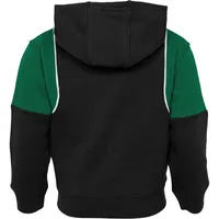 Preschool Black Boston Celtics Shot Caller - Ensemble sweat à capuche et pantalon entièrement zippé