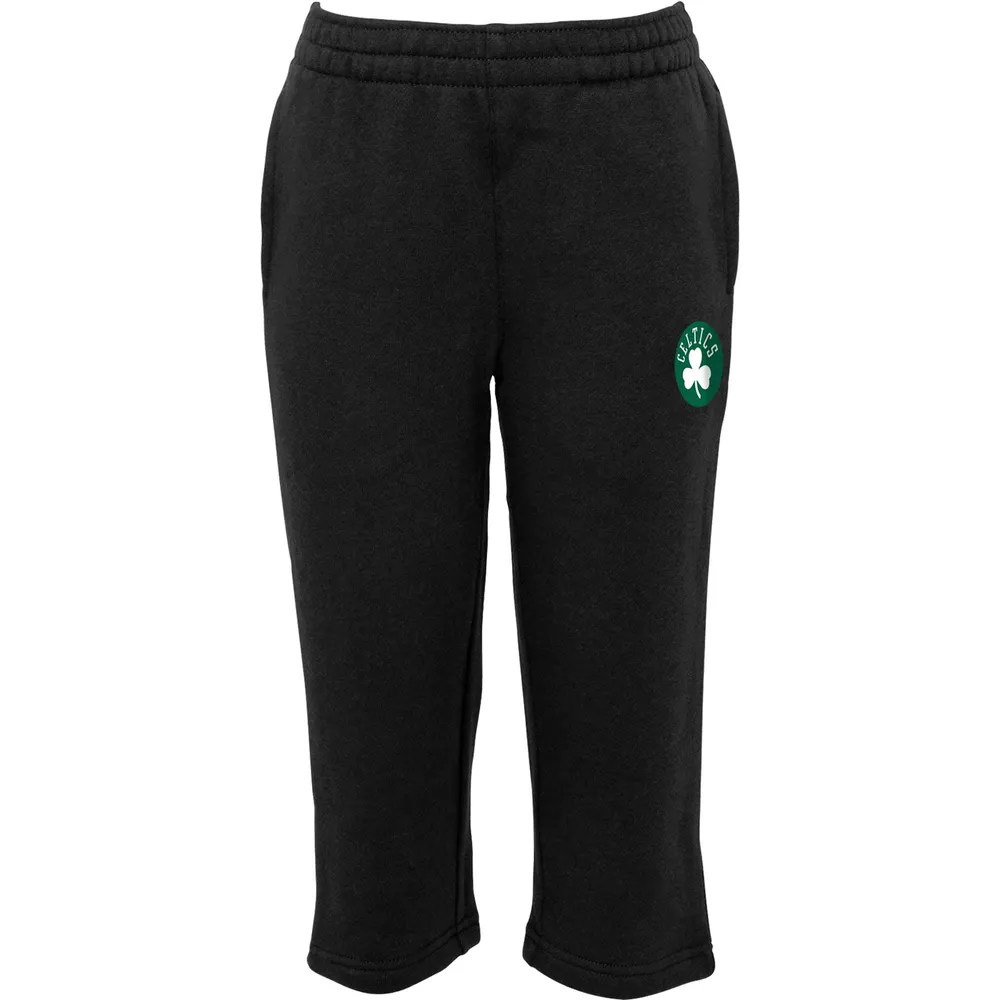 Preschool Black Boston Celtics Shot Caller - Ensemble sweat à capuche et pantalon entièrement zippé