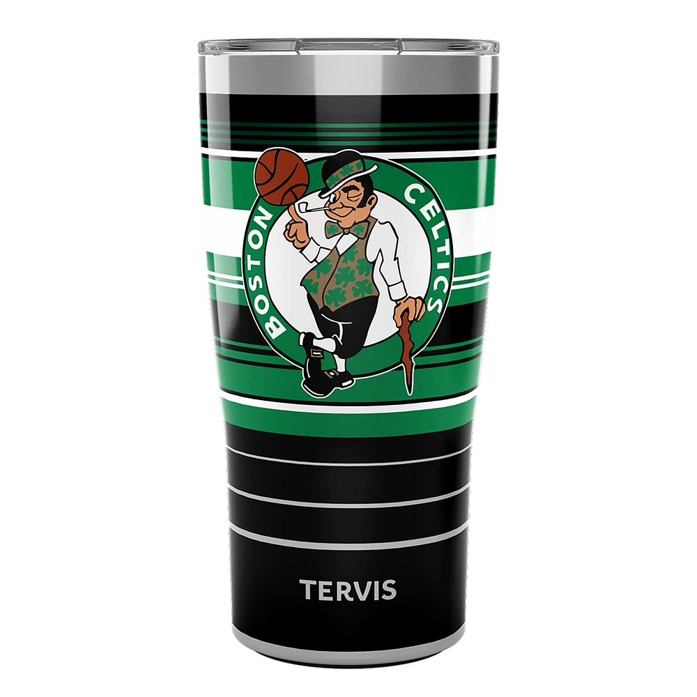 Tervis Boston Celtics 20oz. Gobelet en acier inoxydable à rayures Hype