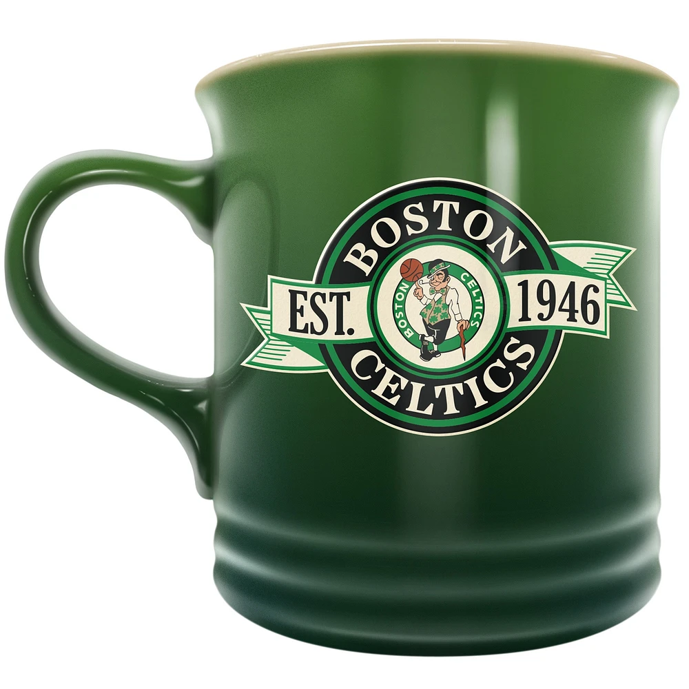 Le Sports Vault Boston Celtics 14 oz. Tasse en grès