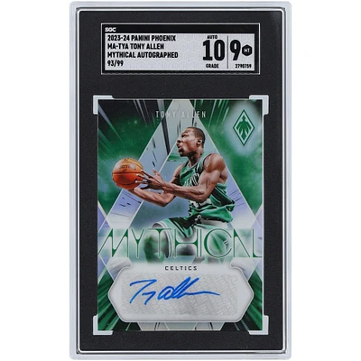 Tony Allen Boston Celtics Autographed 2023-24 Panini Phoenix Mythical #MA-TYA #93/99 SGC Authenticated 9/10 Card
