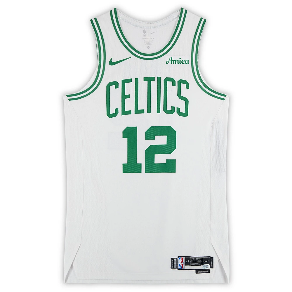 Torrey Craig Boston Celtics Game-Used #12 White Nike Jersey Philadelphia 76ers on February 20, 2025 - Size 48+4