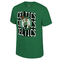 Unisex Stadium Essentials  Heather Green Boston Celtics Step Up T-Shirt
