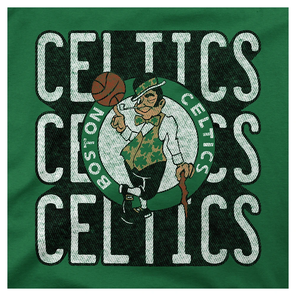 Unisex Stadium Essentials  Heather Green Boston Celtics Step Up T-Shirt
