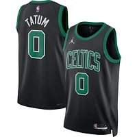 Unisexe Jordan Brand Jayson Tatum Noir Boston Celtics Swingman Jersey - Statement Edition