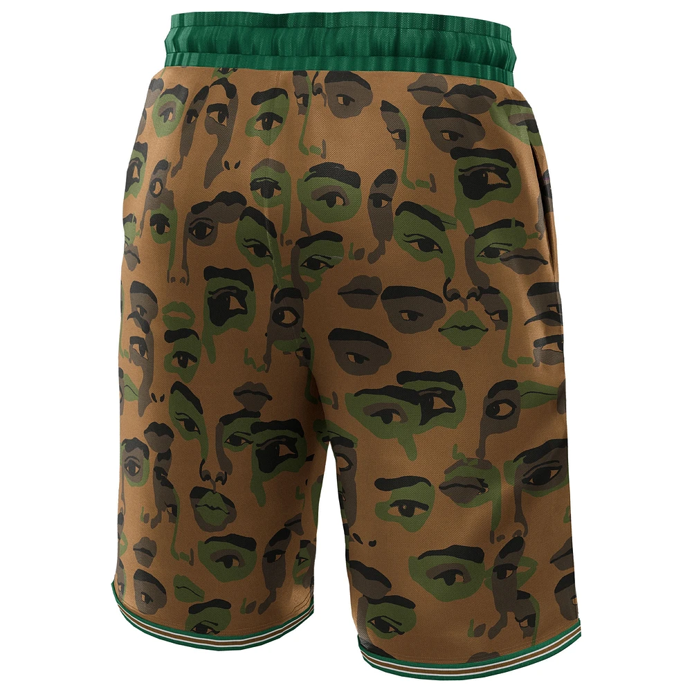 Unisex NBA & KidSuper Studios by Fanatics Brown Boston Celtics Hometown Shorts