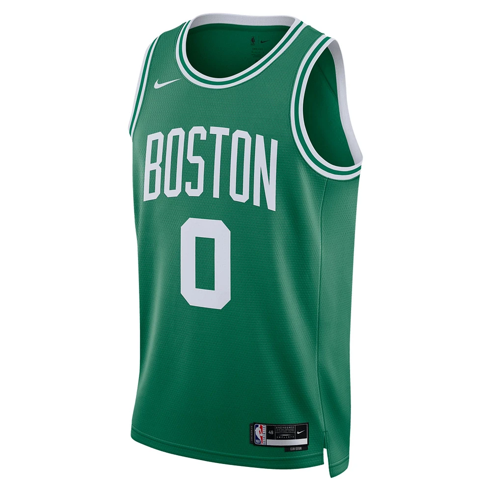 Unisex Nike Jayson Tatum Green Boston Celtics Swingman Player Jersey - Icon Edition