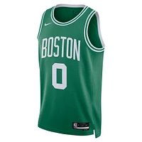 Unisex Nike Jayson Tatum Green Boston Celtics Swingman Player Jersey - Icon Edition