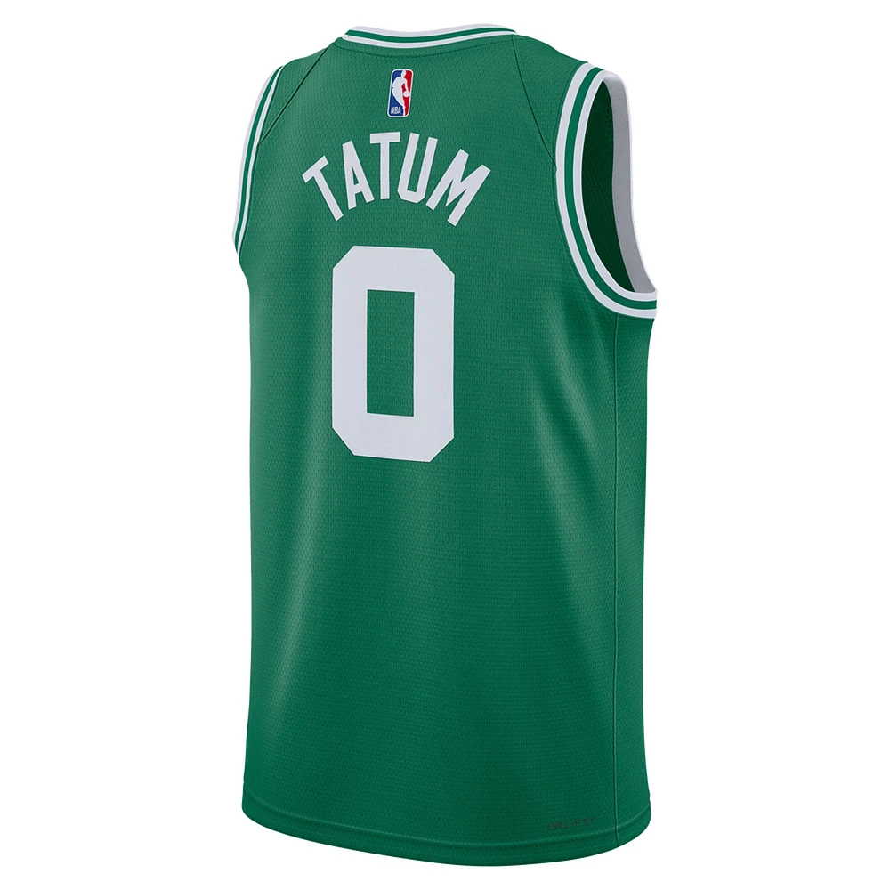 Unisex Nike Jayson Tatum Green Boston Celtics Swingman Player Jersey - Icon Edition